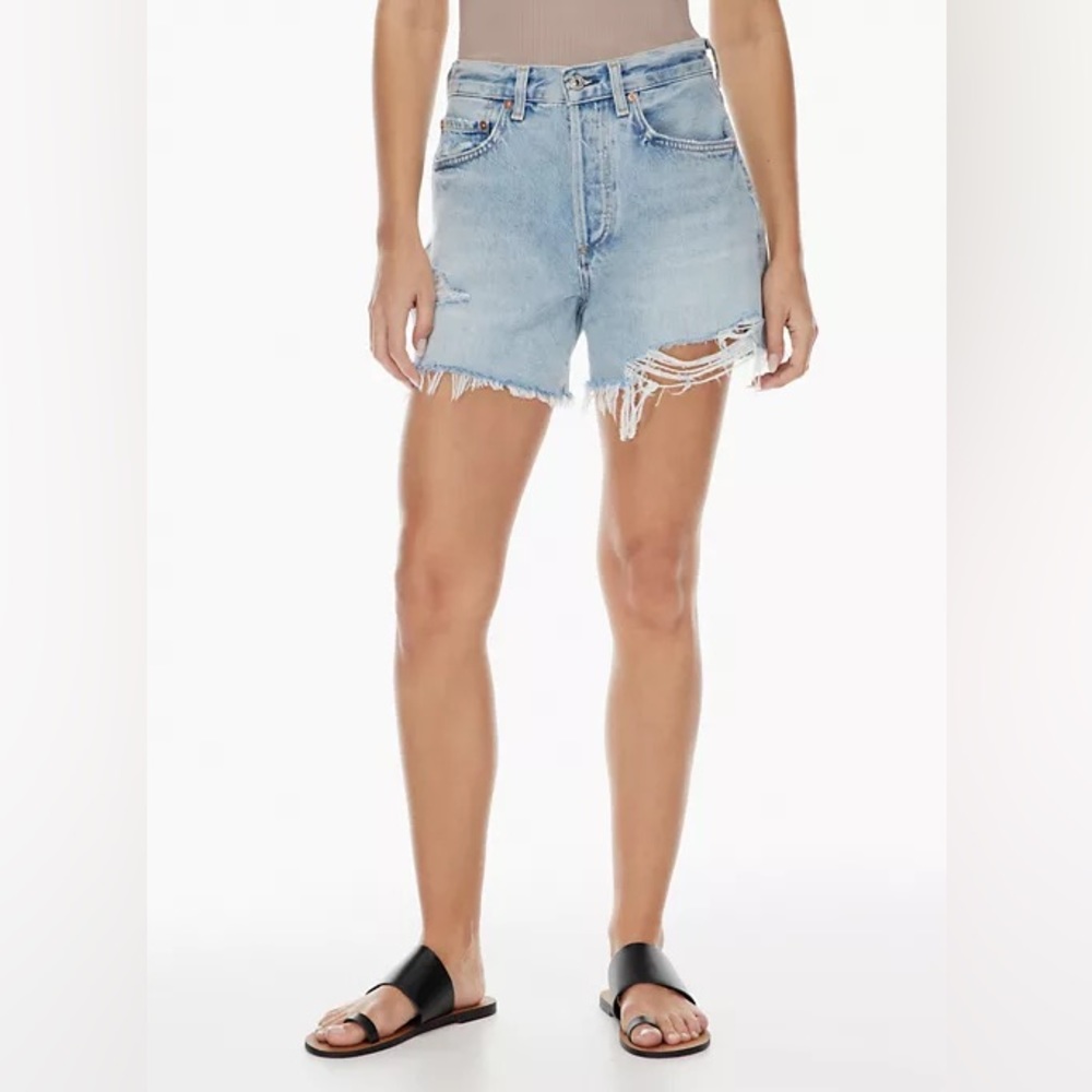 Citizens of humanity Annabelle long denim shorts 23